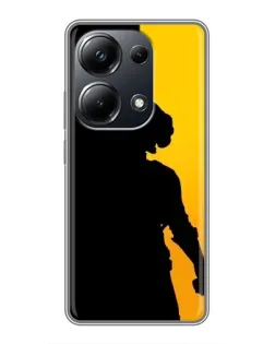 Чехол для Xiaomi POCO M6 Pro с картинкой «Тень воина PUBG»
