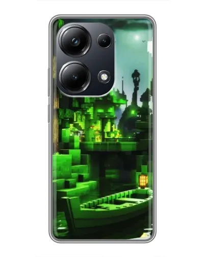 Чехол для Xiaomi POCO M6 Pro с картинкой «Minecraft лесной пейзаж» Чехол для Xiaomi POCO M6 Pro с картинкой «Minecraft лесной пейзаж»