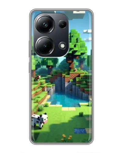 Чехол для Xiaomi POCO M6 Pro с картинкой «Minecraft летний день» Чехол для Xiaomi POCO M6 Pro с картинкой «Minecraft летний день»