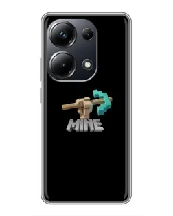 Чехол для Xiaomi POCO M6 Pro с картинкой «Алмазная кирка»