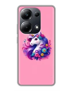 Чехол для Xiaomi POCO M6 Pro с картинкой «Сказочный единорог»