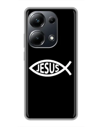 Чехол для Xiaomi POCO M6 Pro с картинкой «Классический Jesus»