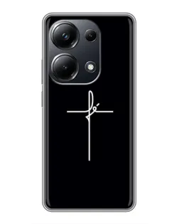 Чехол для Xiaomi POCO M6 Pro с картинкой «Тонкий крест» Чехол для Xiaomi POCO M6 Pro с картинкой «Тонкий крест»