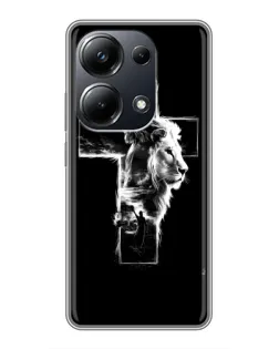 Чехол для Xiaomi POCO M6 Pro с картинкой «Сияющий крест Jesus» Чехол для Xiaomi POCO M6 Pro с картинкой «Сияющий крест Jesus»