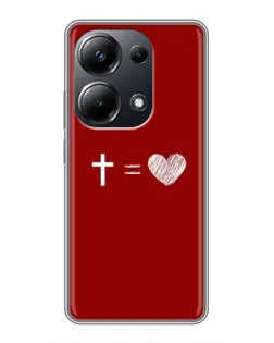 Чехол для Xiaomi POCO M6 Pro с картинкой «Уравнение любви» Чехол для Xiaomi POCO M6 Pro с картинкой «Уравнение любви»