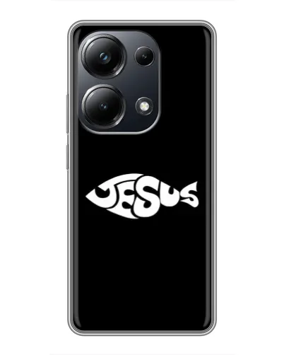 Чехол для Xiaomi POCO M6 Pro с картинкой «Рыба Jesus» Чехол для Xiaomi POCO M6 Pro с картинкой «Рыба Jesus»
