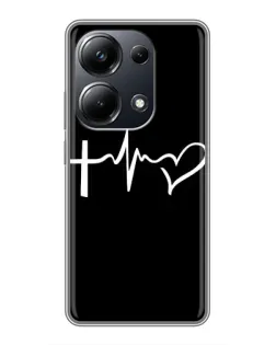Чехол для Xiaomi POCO M6 Pro с картинкой «Пульс веры» Чехол для Xiaomi POCO M6 Pro с картинкой «Пульс веры»