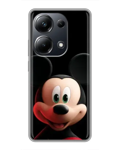 Чехол для Xiaomi POCO M6 Pro с картинкой «Улыбающийся Микки Маус»