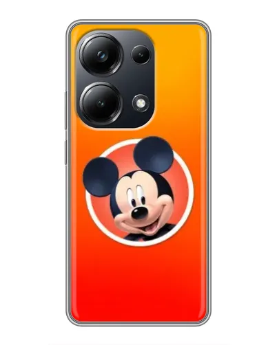 Чехол для Xiaomi POCO M6 Pro с картинкой «Mickey в круге»