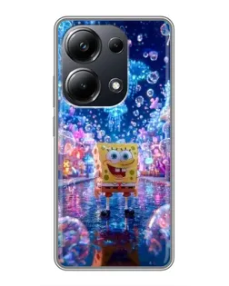 Чехол для Xiaomi POCO M6 Pro с картинкой «Неоновый океан» Чехол для Xiaomi POCO M6 Pro с картинкой «Неоновый океан»
