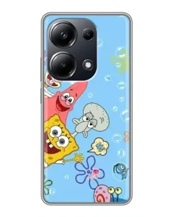 Чехол для Xiaomi POCO M6 Pro с картинкой «Веселые пузырьки» Чехол для Xiaomi POCO M6 Pro с картинкой «Веселые пузырьки»