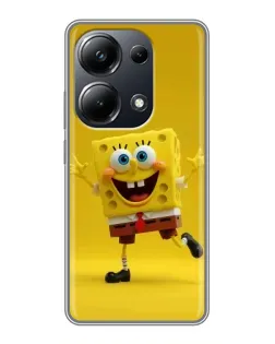 Чехол для Xiaomi POCO M6 Pro с картинкой «Позитивный Губка Боб» Чехол для Xiaomi POCO M6 Pro с картинкой «Позитивный Губка Боб»