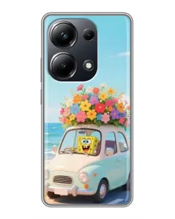 Чехол для Xiaomi POCO M6 Pro с картинкой «Автомобильное путешествие» Чехол для Xiaomi POCO M6 Pro с картинкой «Автомобильное путешествие»