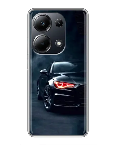 Чехол для Xiaomi POCO M6 Pro с картинкой «Audi — хищный взгляд»