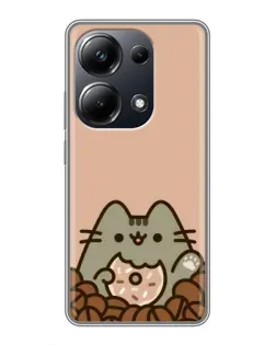 Чехол для Xiaomi POCO M6 Pro с картинкой «Кофейный Пушин» Чехол для Xiaomi POCO M6 Pro с картинкой «Кофейный Пушин»