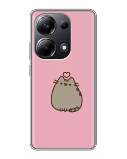 Чехол для Xiaomi POCO M6 Pro с картинкой «Pusheen сердце» Чехол для Xiaomi POCO M6 Pro с картинкой «Pusheen сердце»