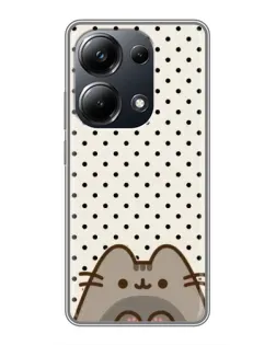 Чехол для Xiaomi POCO M6 Pro с картинкой «Пушин в горошек» Чехол для Xiaomi POCO M6 Pro с картинкой «Пушин в горошек»