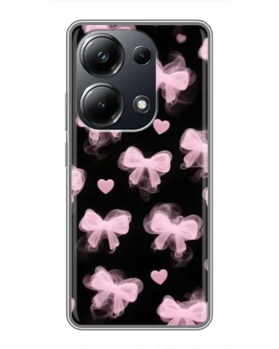 Чехол для Xiaomi POCO M6 Pro с картинкой «Геометрия банта»