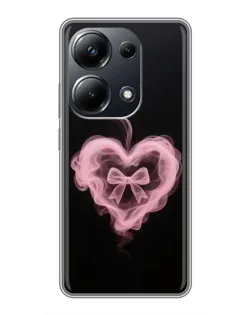 Чехол для Xiaomi POCO M6 Pro с картинкой «Дымчатое сердце»