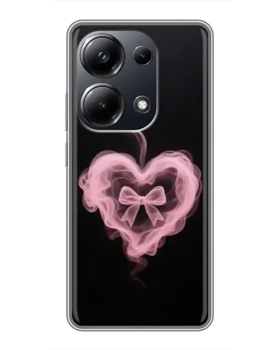 Чехол для Xiaomi POCO M6 Pro с картинкой «Дымчатое сердце»