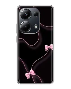 Чехол для Xiaomi POCO M6 Pro с картинкой «Розовые ленты»