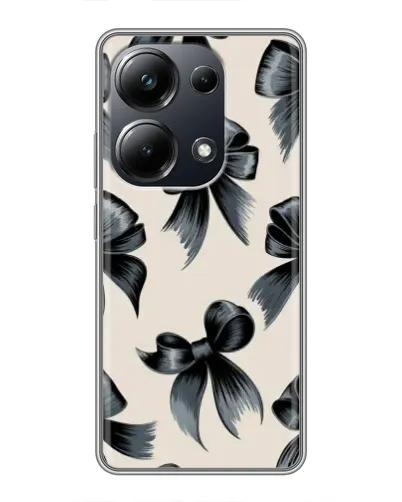Чехол для Xiaomi POCO M6 Pro с картинкой «Банты Coquette»