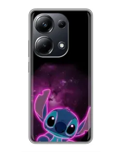 Чехол для Xiaomi POCO M6 Pro с картинкой «Неоновый Stitch»