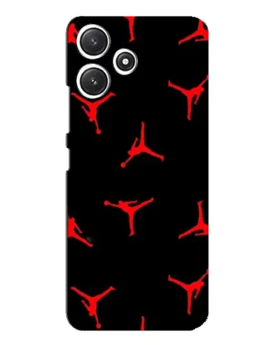 Чехол для Xiaomi POCO M6 с картинкой «Jordan Red Pattern» Чехол для Xiaomi POCO M6 с картинкой «Jordan Red Pattern»