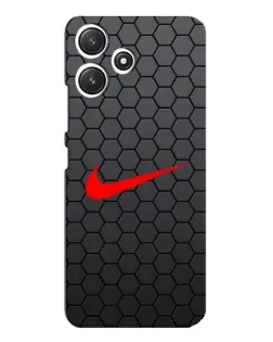 Чехол для Xiaomi POCO M6 с картинкой «Nike — карбоновая сетка» Чехол для Xiaomi POCO M6 с картинкой «Nike — карбоновая сетка»
