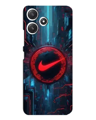 Чехол для Xiaomi POCO M6 с картинкой «Техногенный стиль Nike» Чехол для Xiaomi POCO M6 с картинкой «Техногенный стиль Nike»