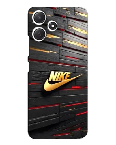 Чехол для Xiaomi POCO M6 с картинкой «Золотой Nike на металле» Чехол для Xiaomi POCO M6 с картинкой «Золотой Nike на металле»