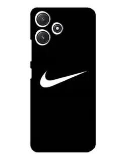 Чехол для Xiaomi POCO M6 с картинкой «Минималистический Найк»