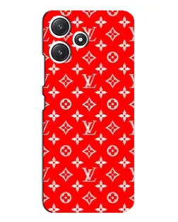 Чехол для Xiaomi POCO M6 с картинкой «Яркий паттерн LV»