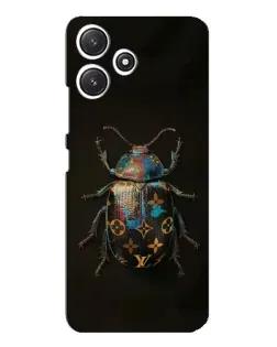 Чехол для Xiaomi POCO M6 с картинкой «LV — мраморный принт»