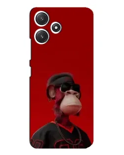 Чехол для Xiaomi POCO M6 с картинкой «Bored Ape в красном» Чехол для Xiaomi POCO M6 с картинкой «Bored Ape в красном»