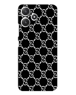 Чехол для Xiaomi POCO M6 с картинкой «Gucci — сетчатый паттерн» Чехол для Xiaomi POCO M6 с картинкой «Gucci — сетчатый паттерн»