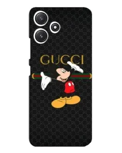 Чехол для Xiaomi POCO M6 с картинкой «Микки Маус Gucci»