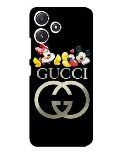 Чехол для Xiaomi POCO M6 с картинкой «Gucci — герои Disney»