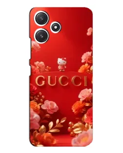 Чехол для Xiaomi POCO M6 с картинкой «Gucci — золотой сад»