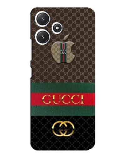 Чехол для Xiaomi POCO M6 с картинкой «Gucci — брендированный десерт»