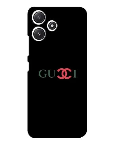 Чехол для Xiaomi POCO M6 с картинкой «Gucci — красный градиент»