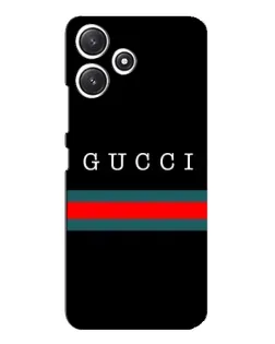 Чехол для Xiaomi POCO M6 с картинкой «Gucci — красный пояс»
