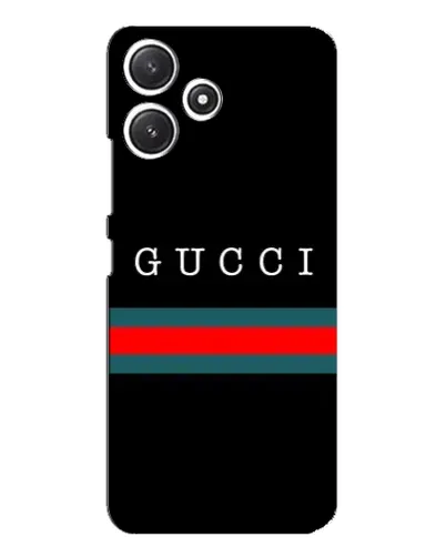 Чехол для Xiaomi POCO M6 с картинкой «Gucci — красный пояс»