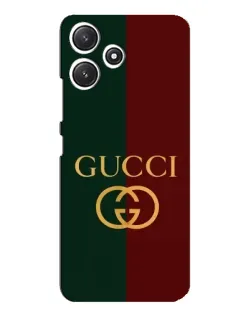 Чехол для Xiaomi POCO M6 с картинкой «Gucci — темно-зеленый градиент»