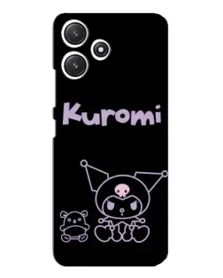 Чохол для Xiaomi POCO M6 з картинкою «Kuromi — чорний мінімалізм» Чохол для Xiaomi POCO M6 з картинкою «Kuromi — чорний мінімалізм»