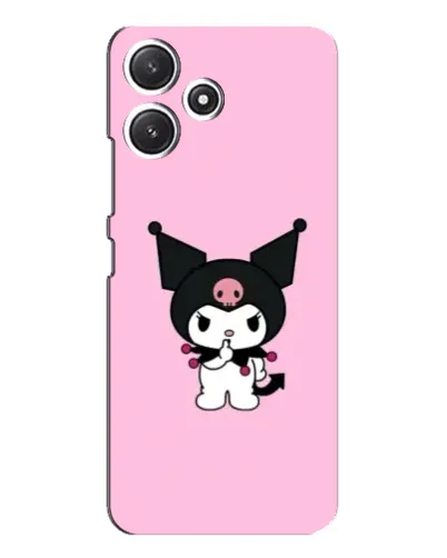 Чехол для Xiaomi POCO M6 с картинкой «Kuromi — розовая нежность»