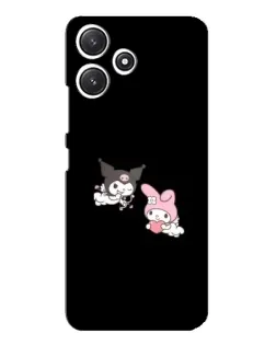 Чехол для Xiaomi POCO M6 с картинкой «My Melody и Kuromi» Чехол для Xiaomi POCO M6 с картинкой «My Melody и Kuromi»