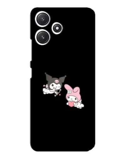 Чехол для Xiaomi POCO M6 с картинкой «My Melody и Kuromi»