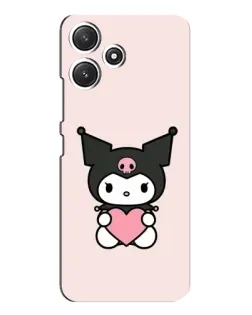 Чехол для Xiaomi POCO M6 с картинкой «Kuromi и сердце» Чехол для Xiaomi POCO M6 с картинкой «Kuromi и сердце»