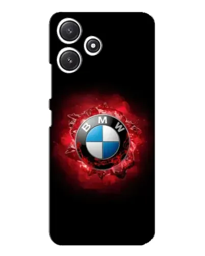 Чехол для Xiaomi POCO M6 с картинкой «Логотип BMW — вспышка» Чехол для Xiaomi POCO M6 с картинкой «Логотип BMW — вспышка»
